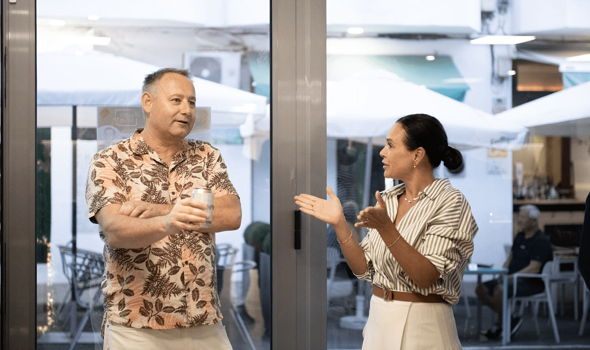 Nettverksmøte i Nordic Connections kontorlokaler i Arguineguín, Gran Canaria