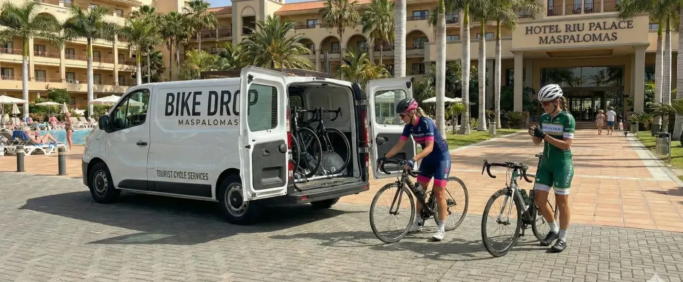 Sykkelleie og el-sykler hos Blue Active Sport på Gran Canaria