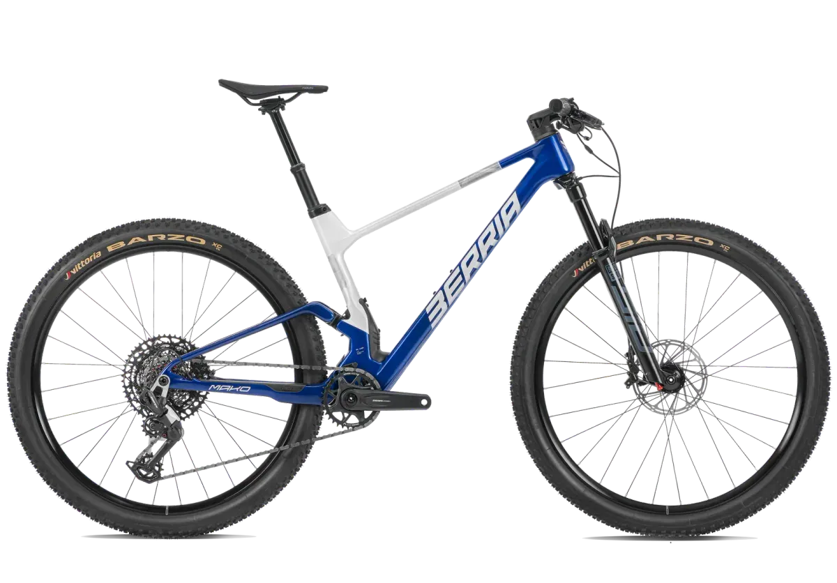 Hotelllevering: fulldempet karbon-MTB