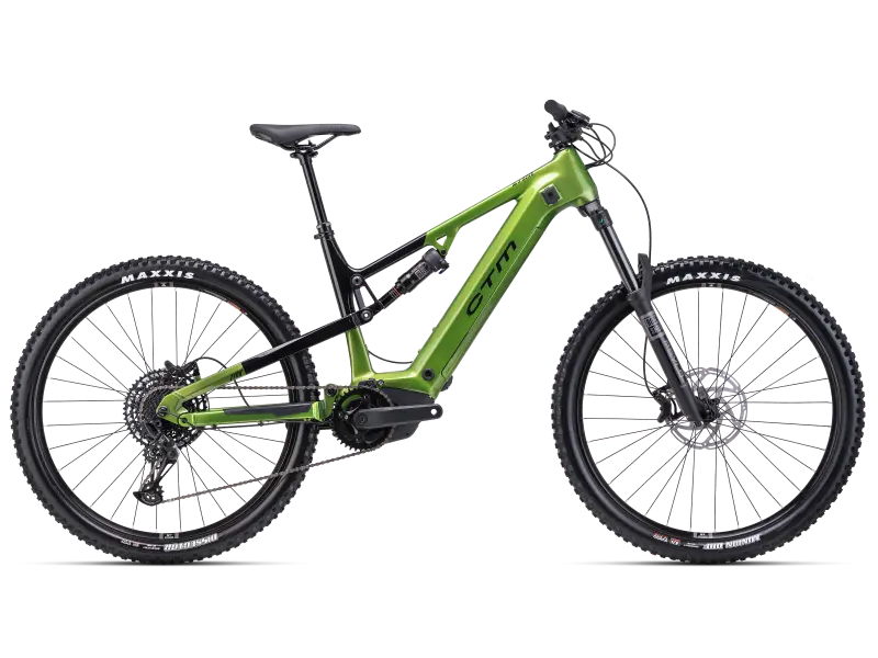 Fulldempet elektrisk MTB
